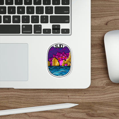 SJD-Cabo San Lucas Die-Cut Stickers