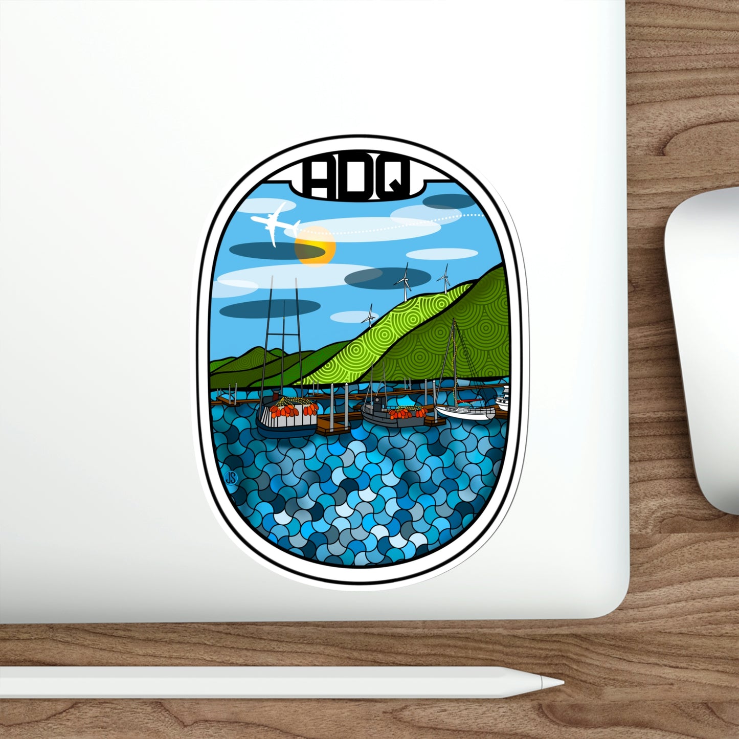 ADQ - Kodiak Alaska Die-Cut Stickers