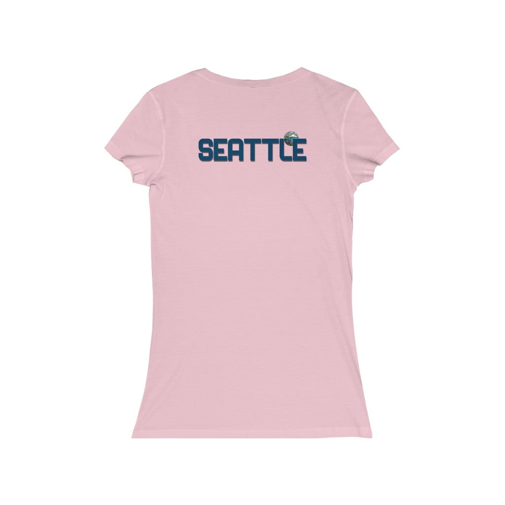 Seattle Women's V-Neck Tee