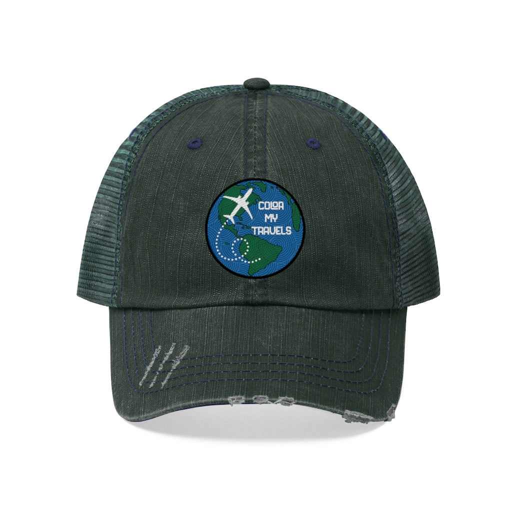 Color My Travels Unisex Trucker Hat