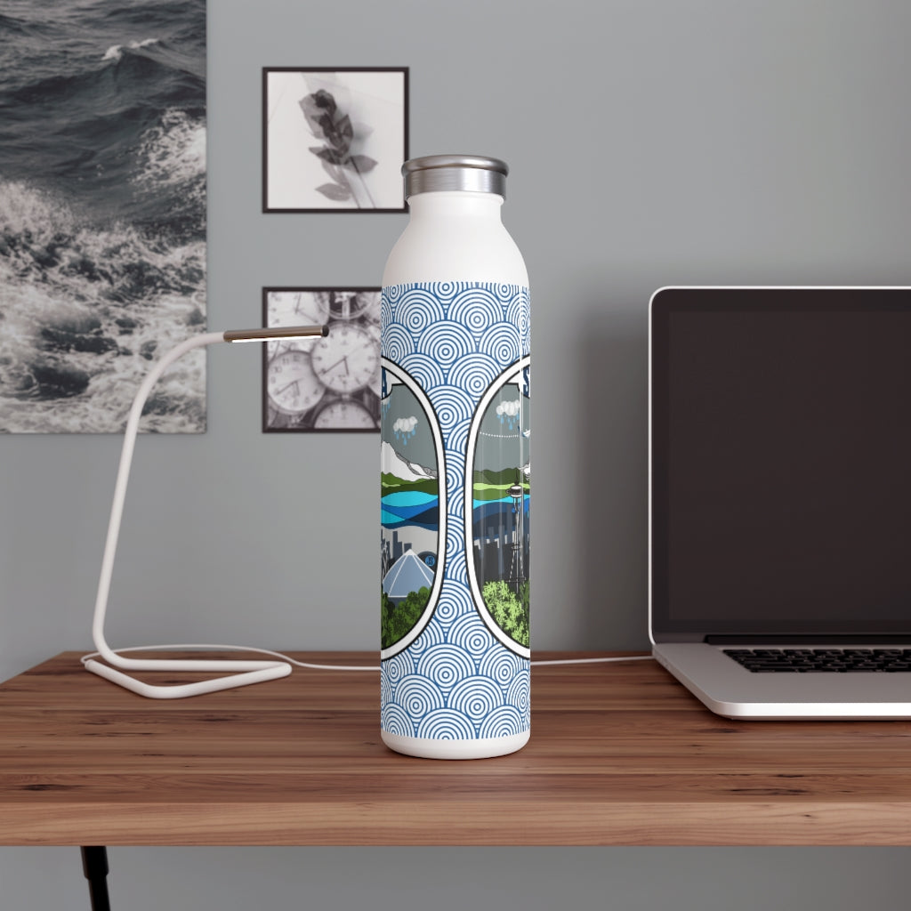 Seattle Slim Water Bottle