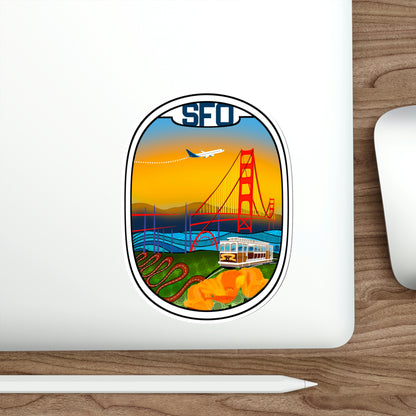 SFO Die-Cut Stickers