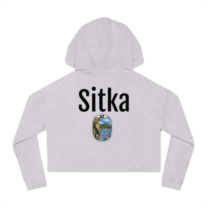 Sitka Women’s Cropped Hooded Sweatshirt