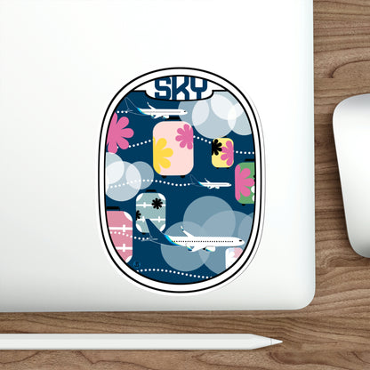 Sky Design Die-Cut Stickers