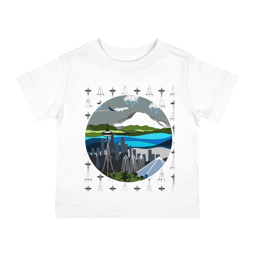 Seattle Infant Cotton Jersey Tee