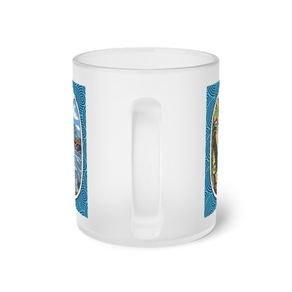 Sitka Frosted Glass Mug