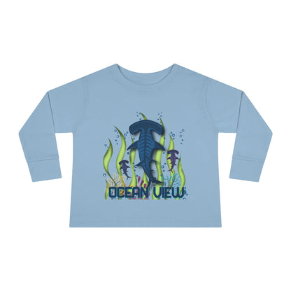 Ocean view Toddler Long Sleeve Tee