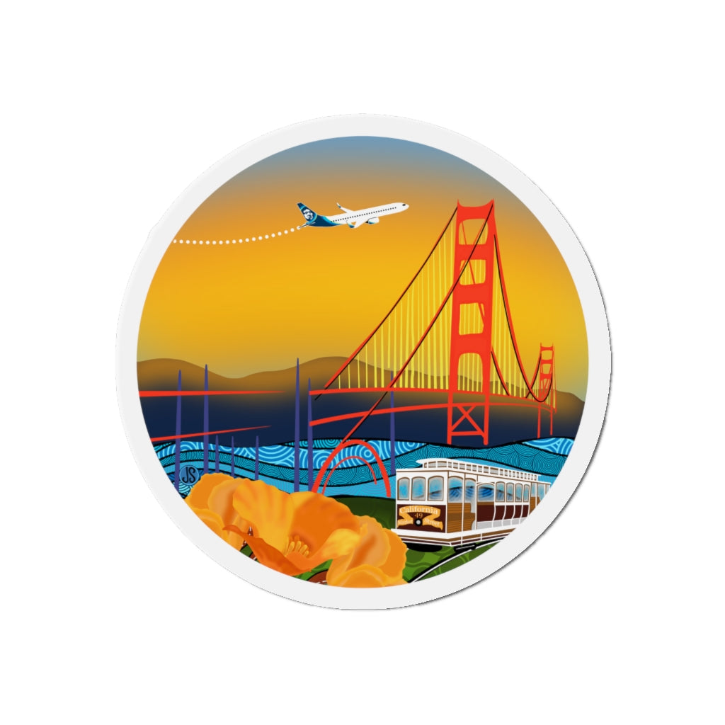 Golden Gate Bridge SFO Magnets