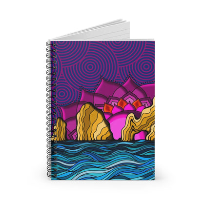 Cabo San Lucas Spiral Notebook - Ruled Line