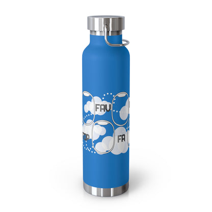 Flight Attendant window Collection Copper Vacuum Insulated Bottle, 22oz