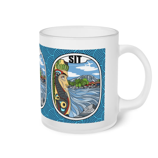 Sitka Frosted Glass Mug