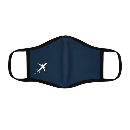 Small Plane Fitted Face Mask