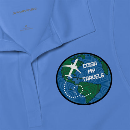 Color My Travels Women's Polo Shirt