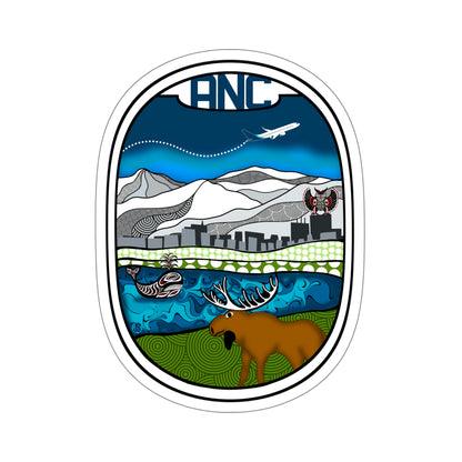 ANC Anchorage Die-Cut Stickers