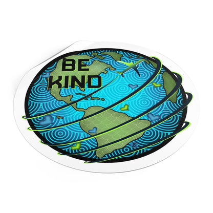 Be KindRound Vinyl Stickers