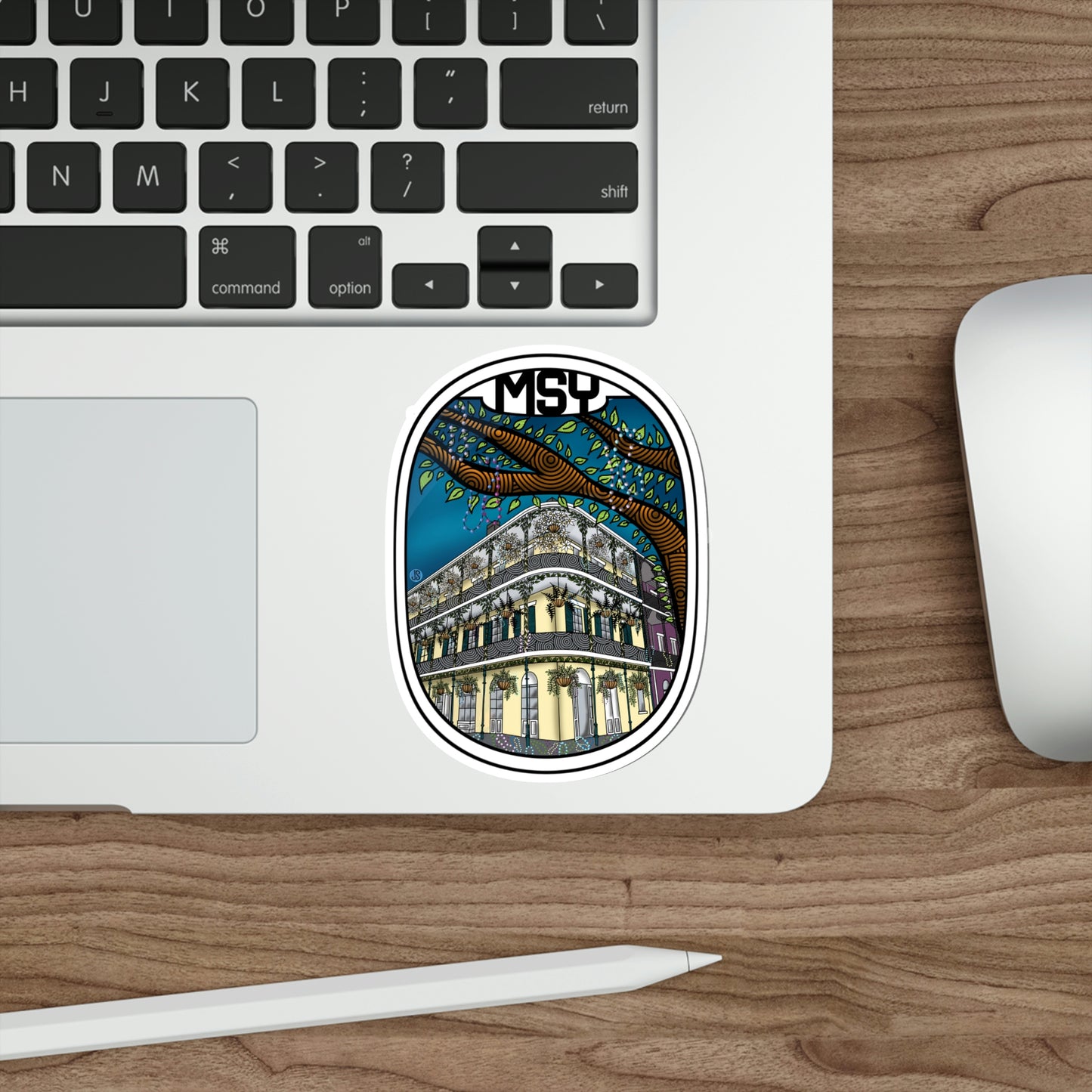 New Orleans Die-Cut Stickers