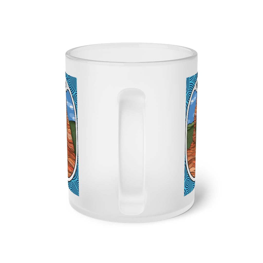 Frosted Glass Mug