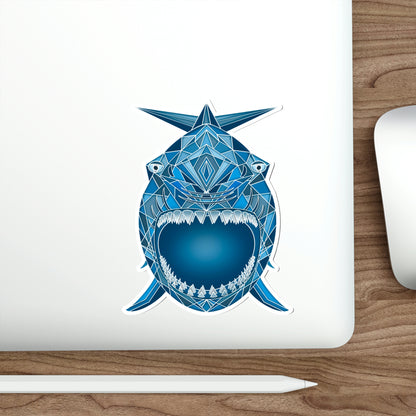 Shark Teeth Die-Cut Stickers