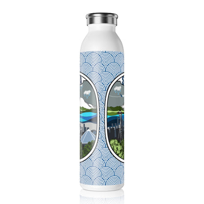 Seattle Slim Water Bottle