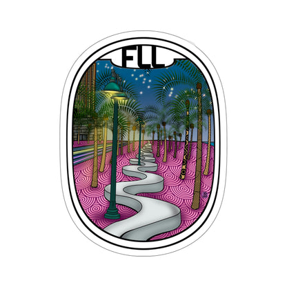 FLL- Fort Lauderdale Stickers