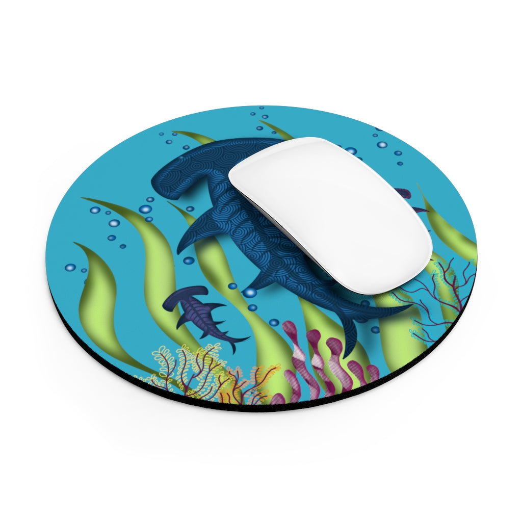 Hammer Head Shark Mouse Pad