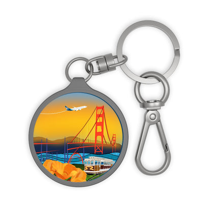 SFO AS Keyring Tag