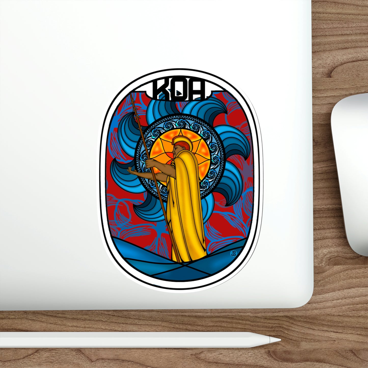 KOA Kona Hawaii Stickers