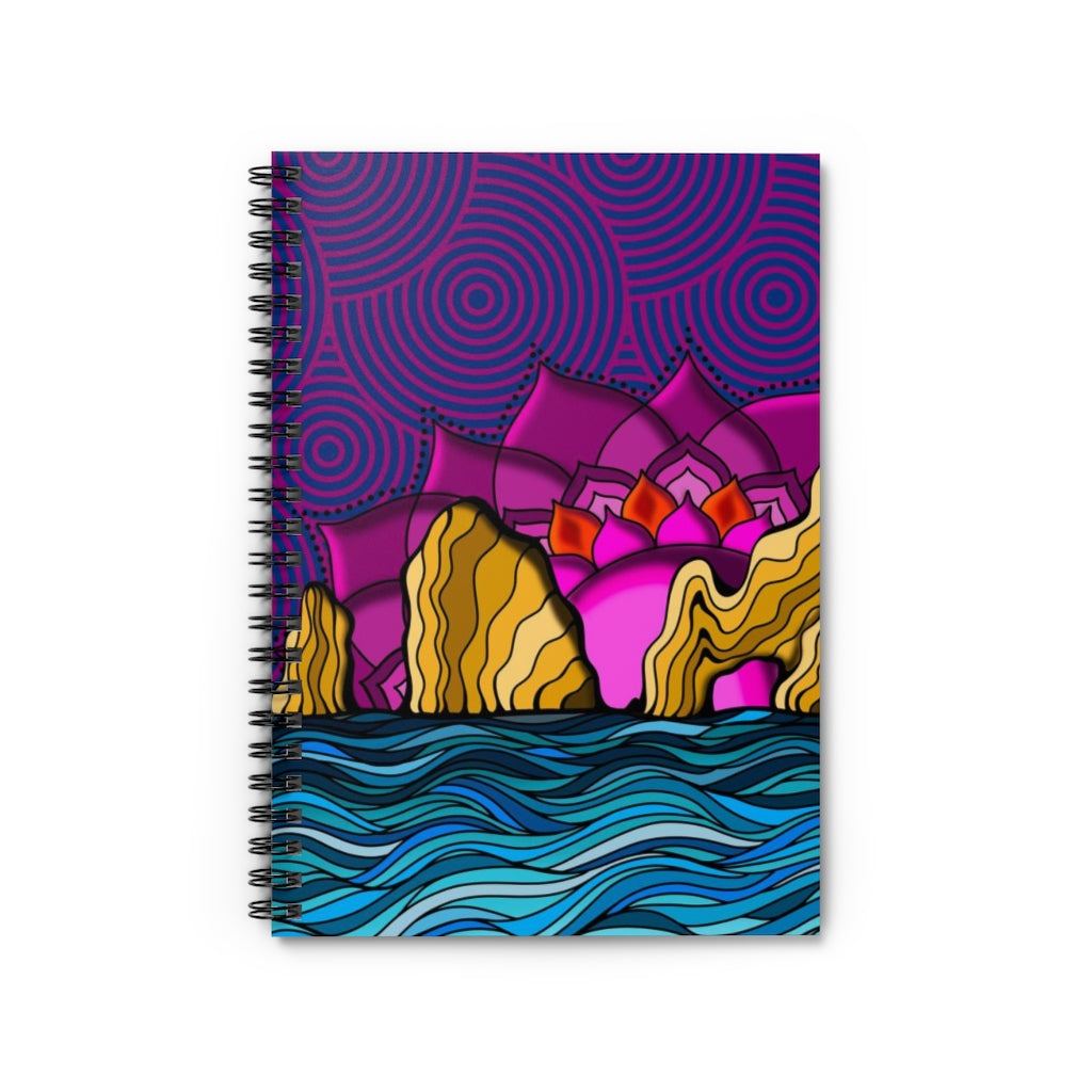 Cabo San Lucas Spiral Notebook - Ruled Line