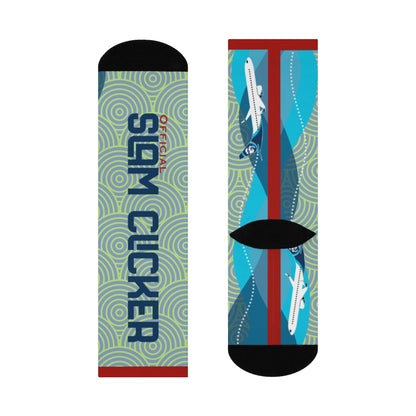 Slam Clicker DTG Crew Socks