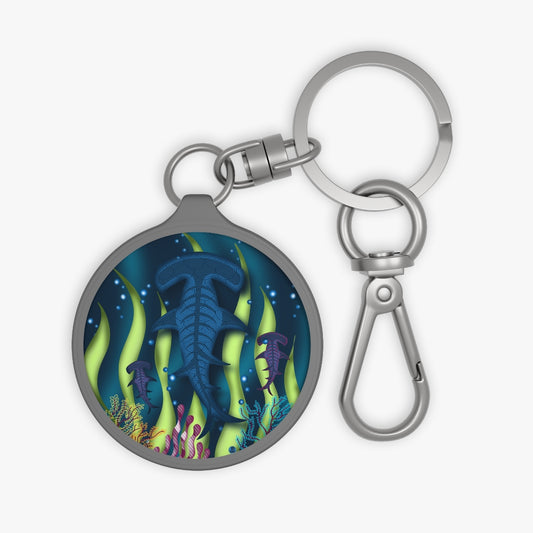 Hammer Head Shark Keyring Tag