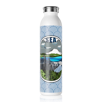 Seattle Slim Water Bottle