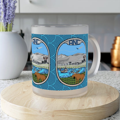 ANC Anchorage Frosted Glass Mug