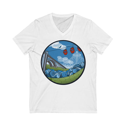 Spokane Short Sleeve V-Neck Tee