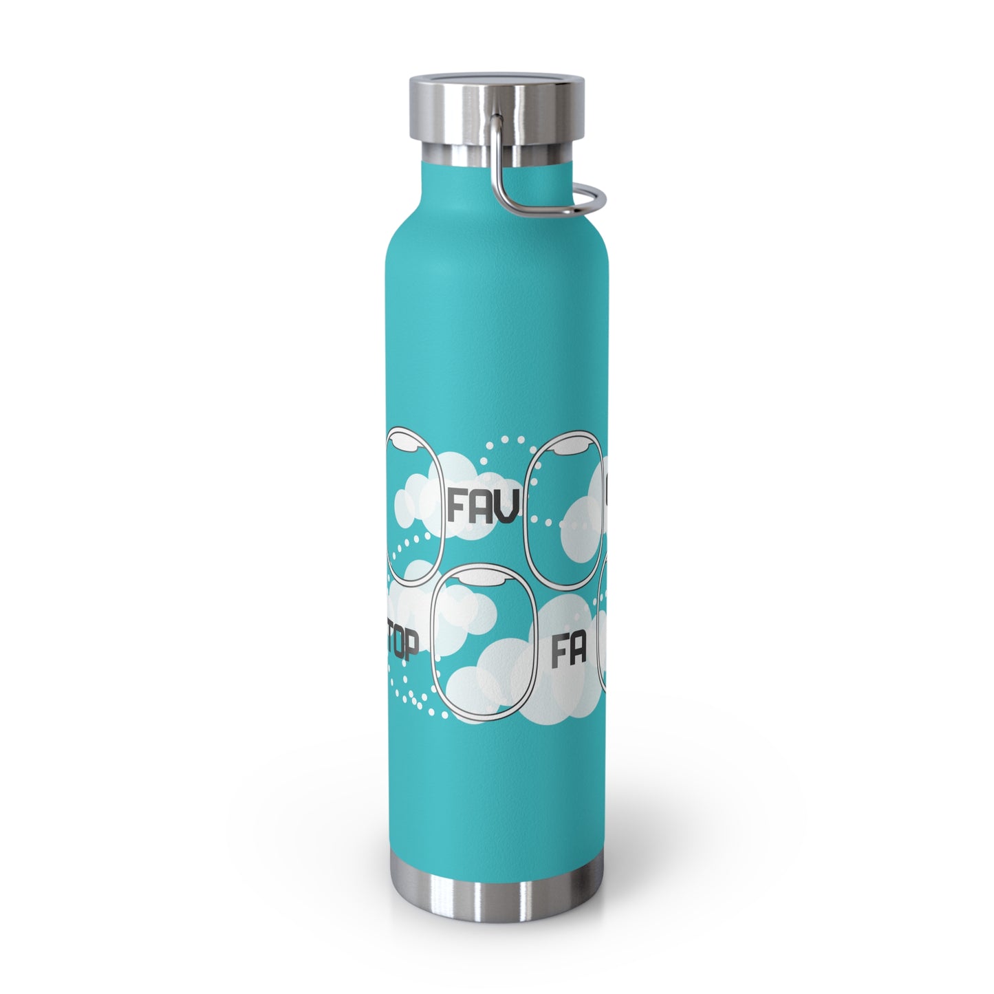 Flight Attendant window Collection Copper Vacuum Insulated Bottle, 22oz