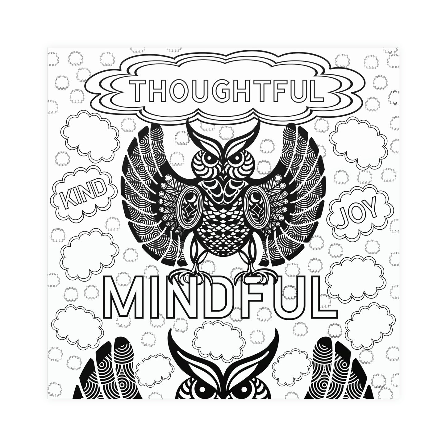 Motivation Poster- Mindful and Thoughtful